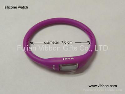 Silicone watch