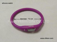 Silicone watch