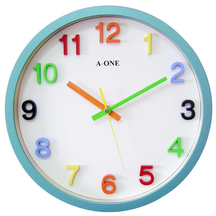 tg-0548大彩色贴字挂钟 (台湾 生产商) - 钟表 - 家居用品 产品