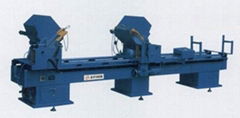 Double mitre saw for aluminum and PVC profile