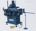 Double head routing machine for aluminum and PVC profile