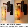 Artistic bamboo lamp 1