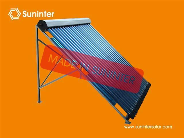 Separated Pressurized Solar Collector Panel