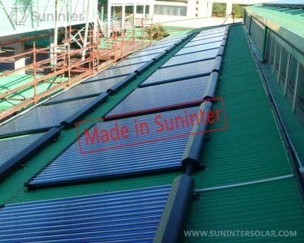 Separated Pressurized Solar Collector Panel 4