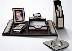 Leather Desk Top Stationery