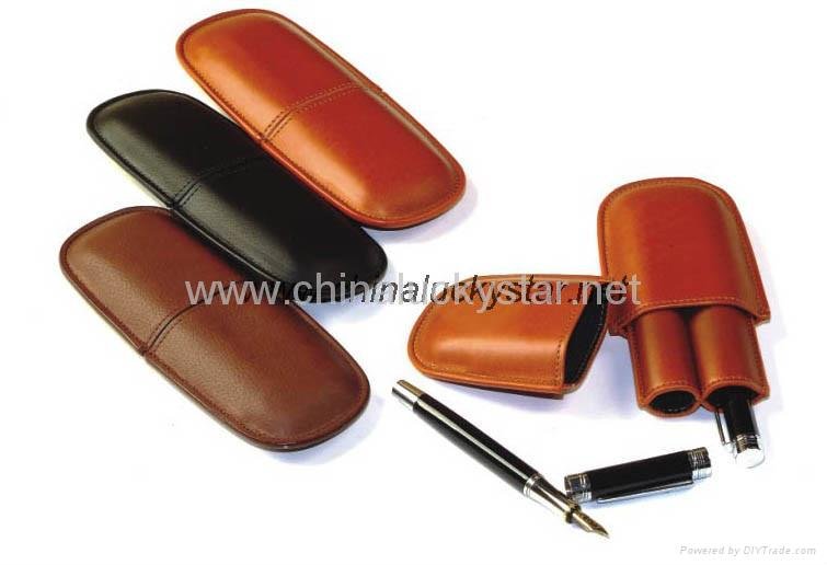 Leather pen holder 3