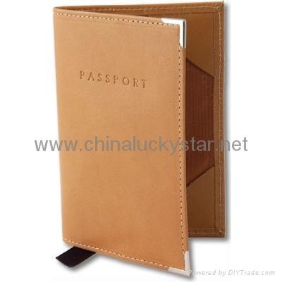 Leather  passport case