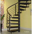 Wrought iron stairs 3