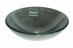 tempered glass basin