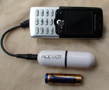 Emergency charger in shape of Lipstick  (R-0808) 3