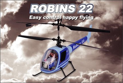 Robins 22 Coaxial Electric Rc helicopter 