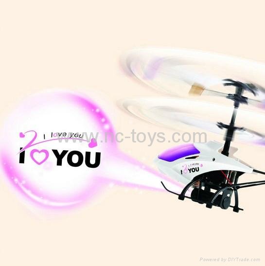 58021 2.4G 3.5CH RC Projection Helicopter 2