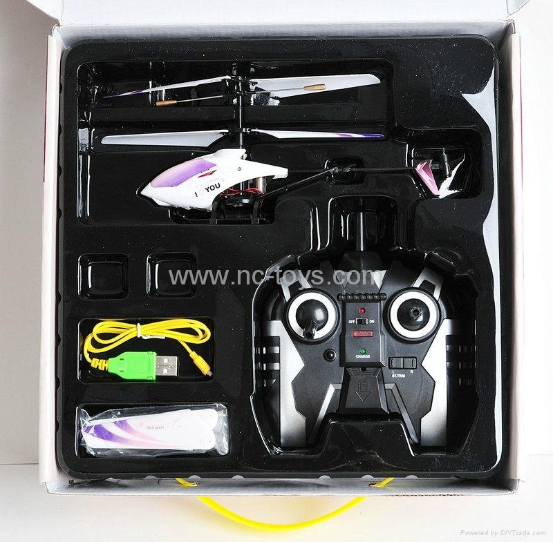 58021 2.4G 3.5CH RC Projection Helicopter 4
