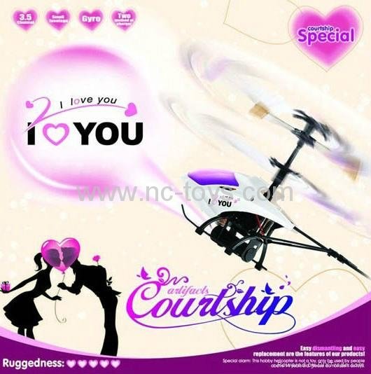 58021 2.4G 3.5CH RC Projection Helicopter