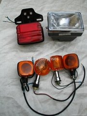 head lamp,rear lamp,signal lamp(pointers)