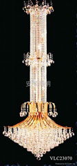 Crystal pendant lamp