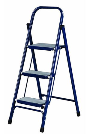 Flat Circle Tube Steel Ladder