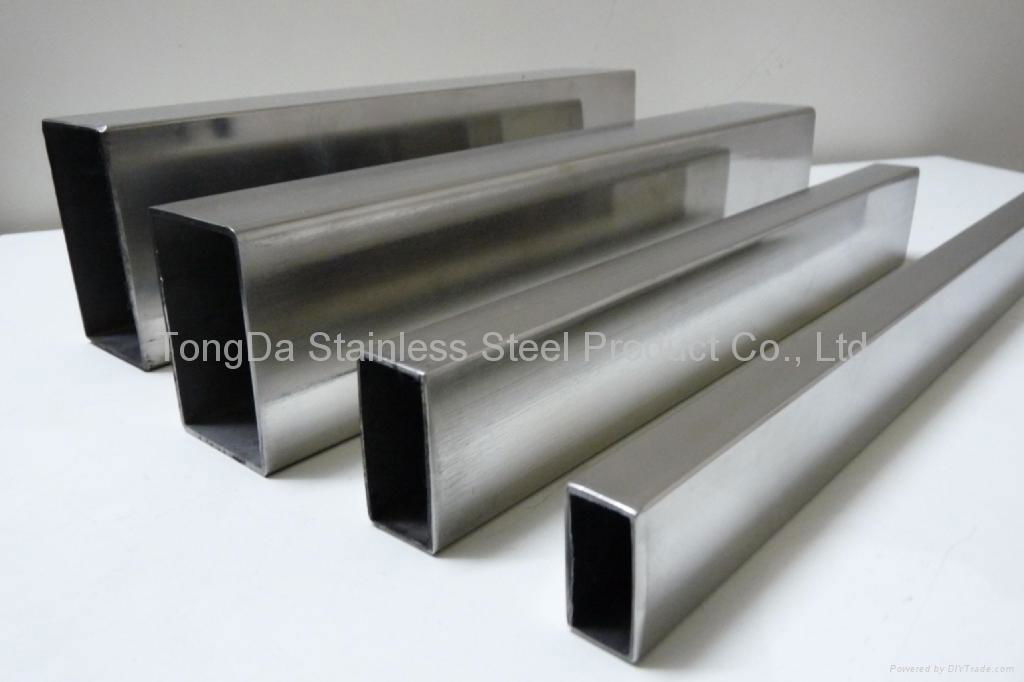 Welded Stainless Steel Rectangular Pipe 2