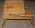 bamboo notebook computer desk 4