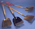 steel shovels. spades 1