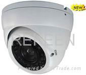 White Infrared Day/night Turret Dome camera