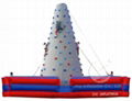 Inflatable climbing