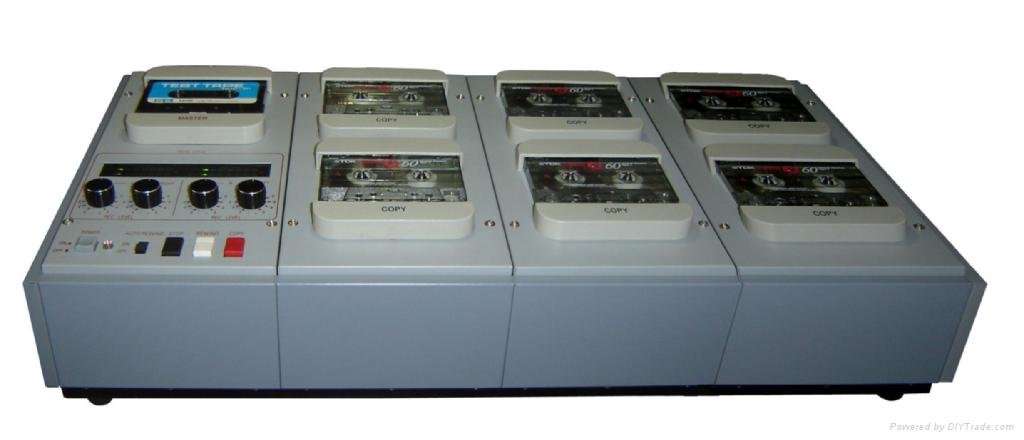 audio cassette  duplicator   1to6