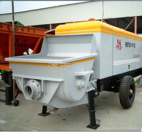 Concrete pump