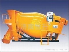 Concrete mixing delivery drum