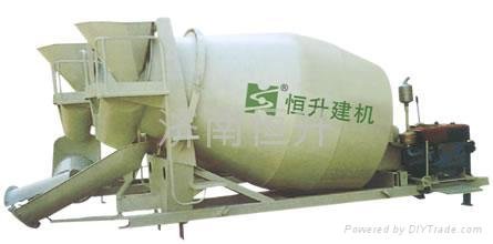 Concrete mixing delivery drum 2
