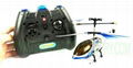 FalconX 3CH Built-in Gyroscope alloying Metal Micro RC Helicopter 