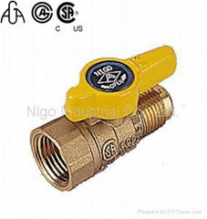 Forged Brass Gas Ball Valves