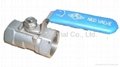 1 piece Stainless Steel Ball Valves 2