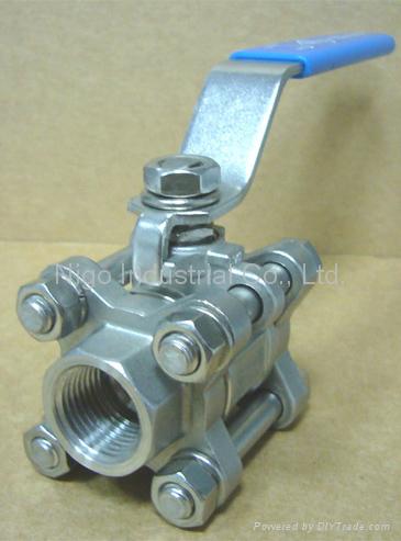 3 piece Stainless Steel Ball Valves