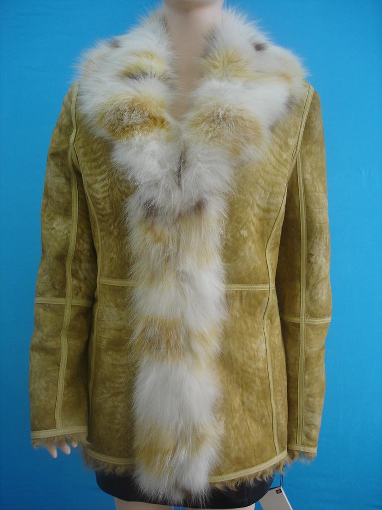 Fox belly fur vest 2