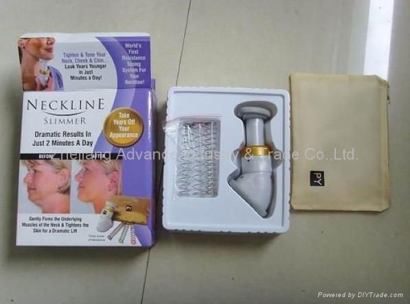 New Neckline Slimmer As Seen On TV Neck Line Exerciser Thin - Chin Massager  2