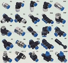 pneumatic  fitting,one touch tube fittings