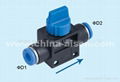 Pneumatic hand valves,  3