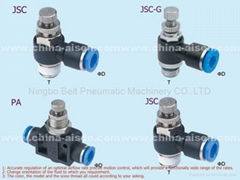 Pneumatic Components,Speed Controllers,Push-in Fittings