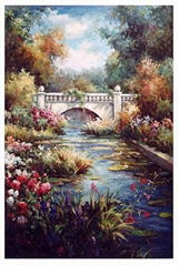 oil paintings on canvas-classical flower