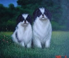 good quality oil paintings--pet