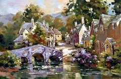 high quality oil paintings-scenery