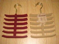 velvet tie hanger