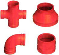 Ductile Iron pipe Fitting, Grooved Fitting 3