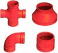 Ductile Iron pipe Fitting, Grooved Fitting 3