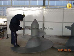 mix auger for cutter-mixer wagons 