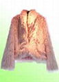 artificial  fur coat
