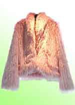 artificial  fur coat