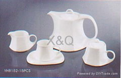 coffe cup,tea pot,milk cup,sugar cup