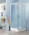 Bathroom，showerroom,bathtub,panel,glassbasin 1